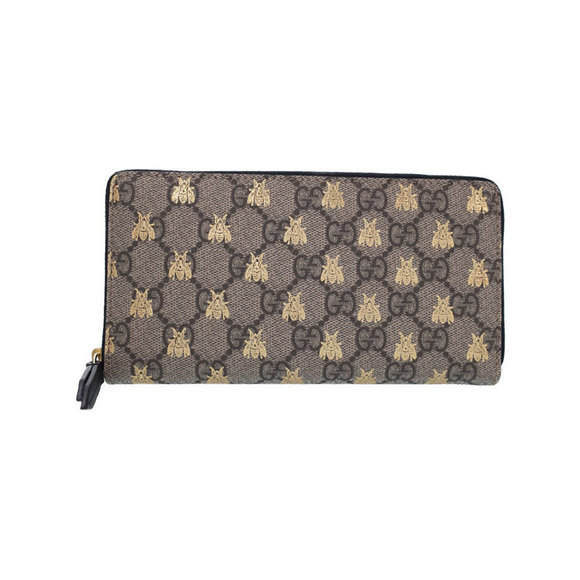 Gucci Supreme GG Long Zip Wallet - Picture 1 of 5